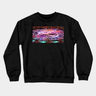 Wave at the Particles, Honey Crewneck Sweatshirt